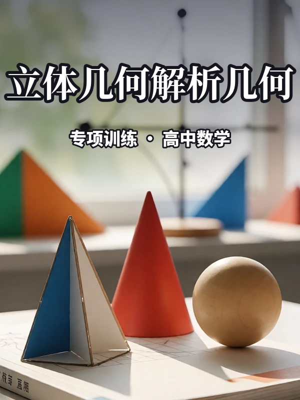2027《罗建勇•立体几何解析几何专项训练》（高中）（数学）示意封面