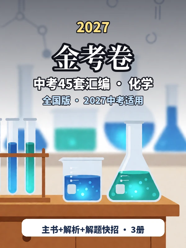 2027《天星教育•金考卷中考45套汇编》（中考）（化学）（全国版）示意封面