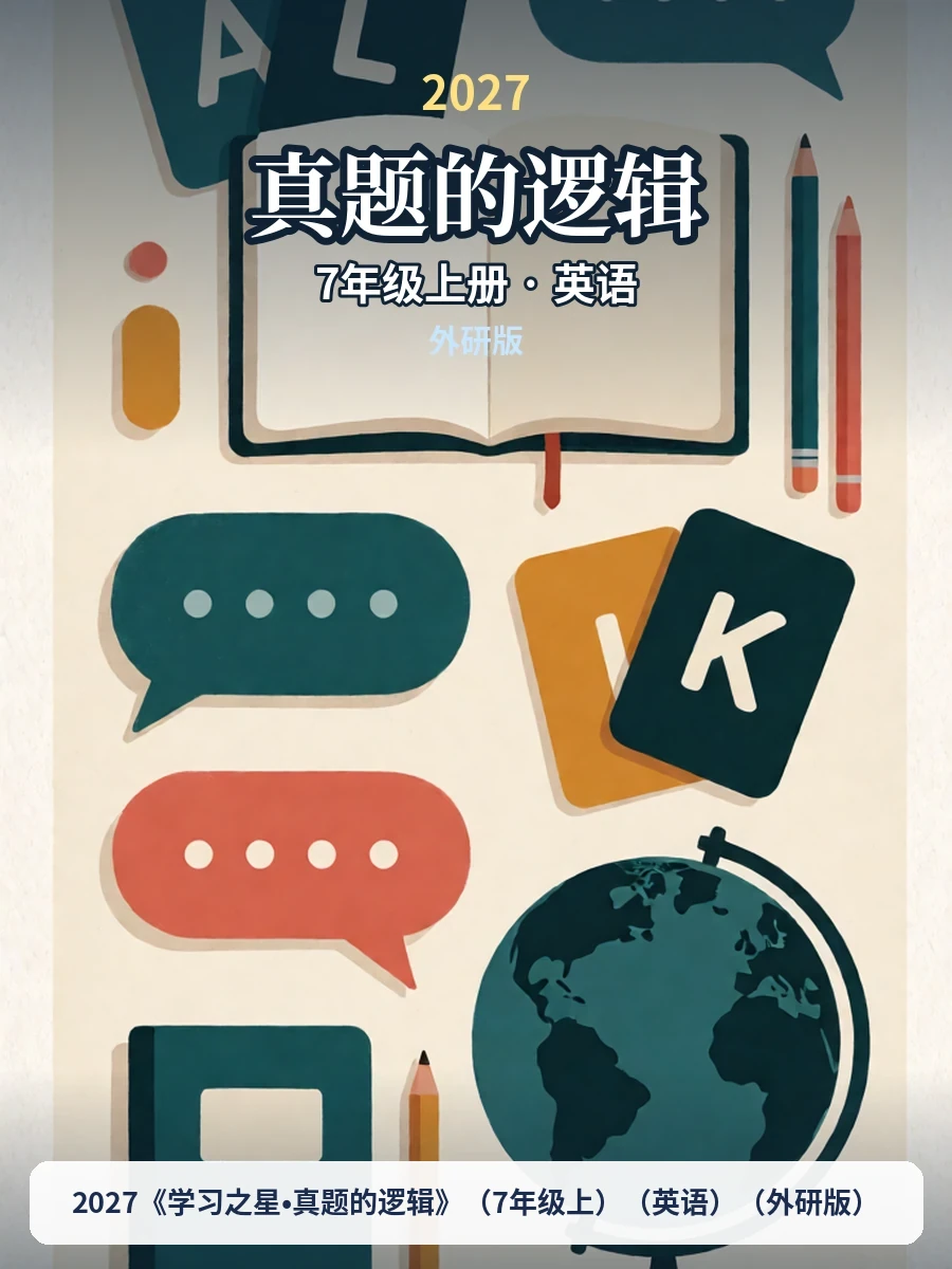 2027《学习之星•真题的逻辑》（7年级上）（英语）（外研版）示意封面