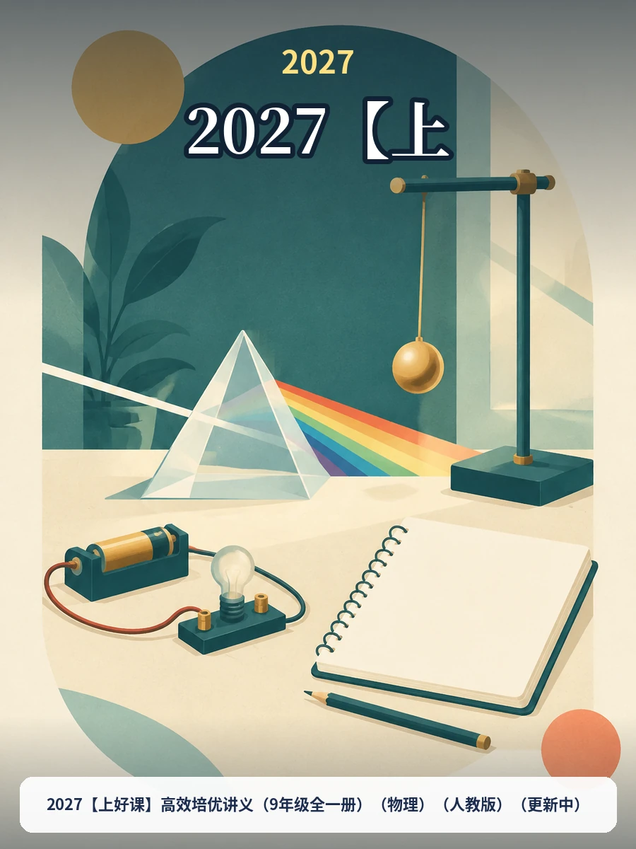 2027【上好课】高效培优讲义（9年级全一册）（物理）（人教版）（更新中）示意封面