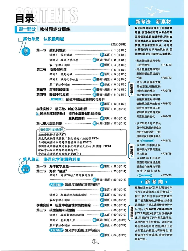 2027《理想树•必刷题》（9年级下）（化学）（鲁教版）示意封面
