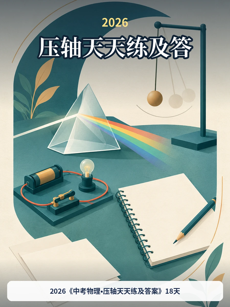 2026《中考物理•压轴天天练及答案》18天示意封面