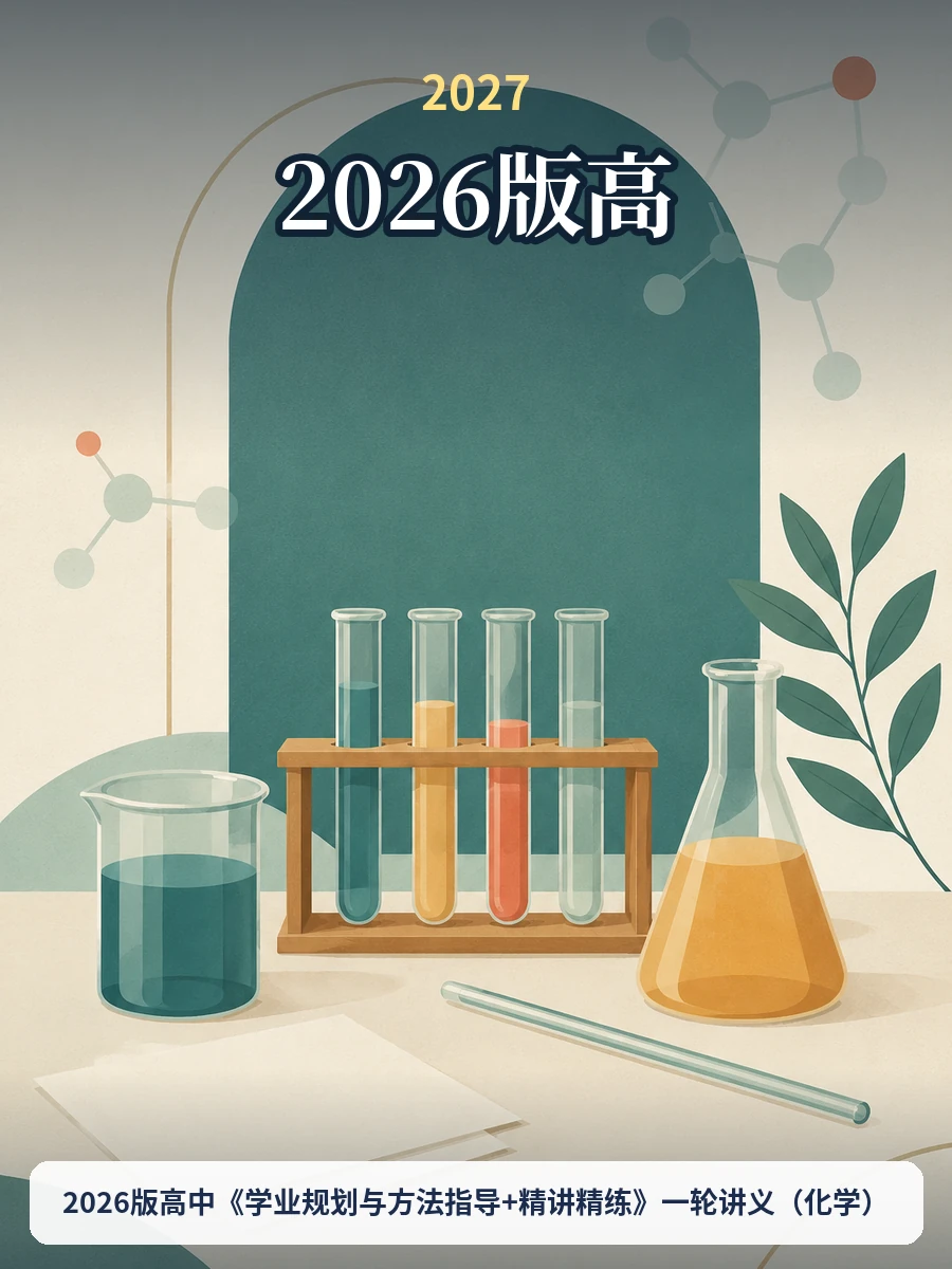 2026版高中《学业规划与方法指导+精讲精练》一轮讲义（化学）示意封面