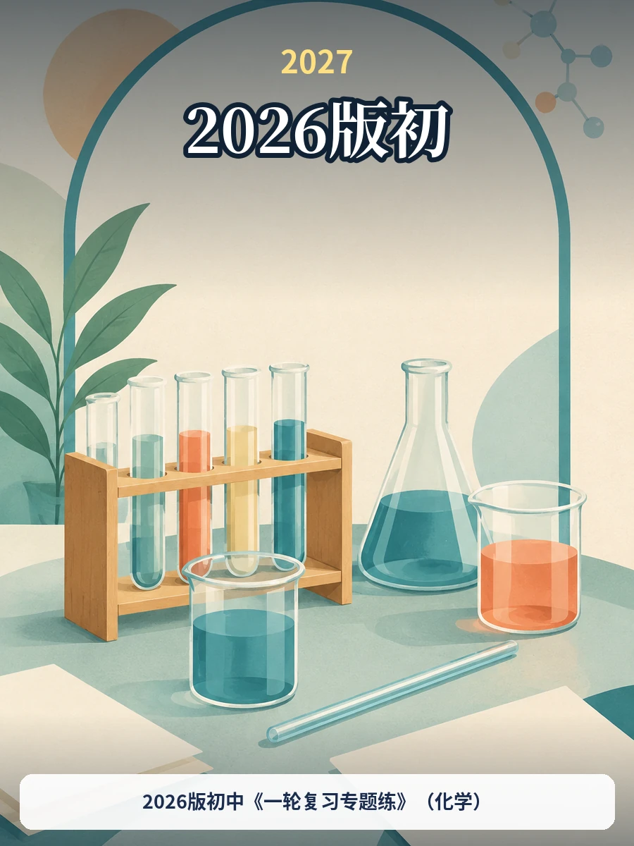 2026版初中《一轮复习专题练》（化学）示意封面