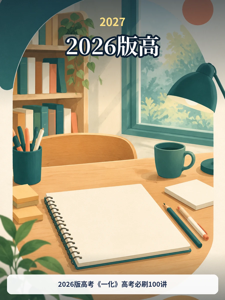 2026版高考《一化》高考必刷100讲示意封面