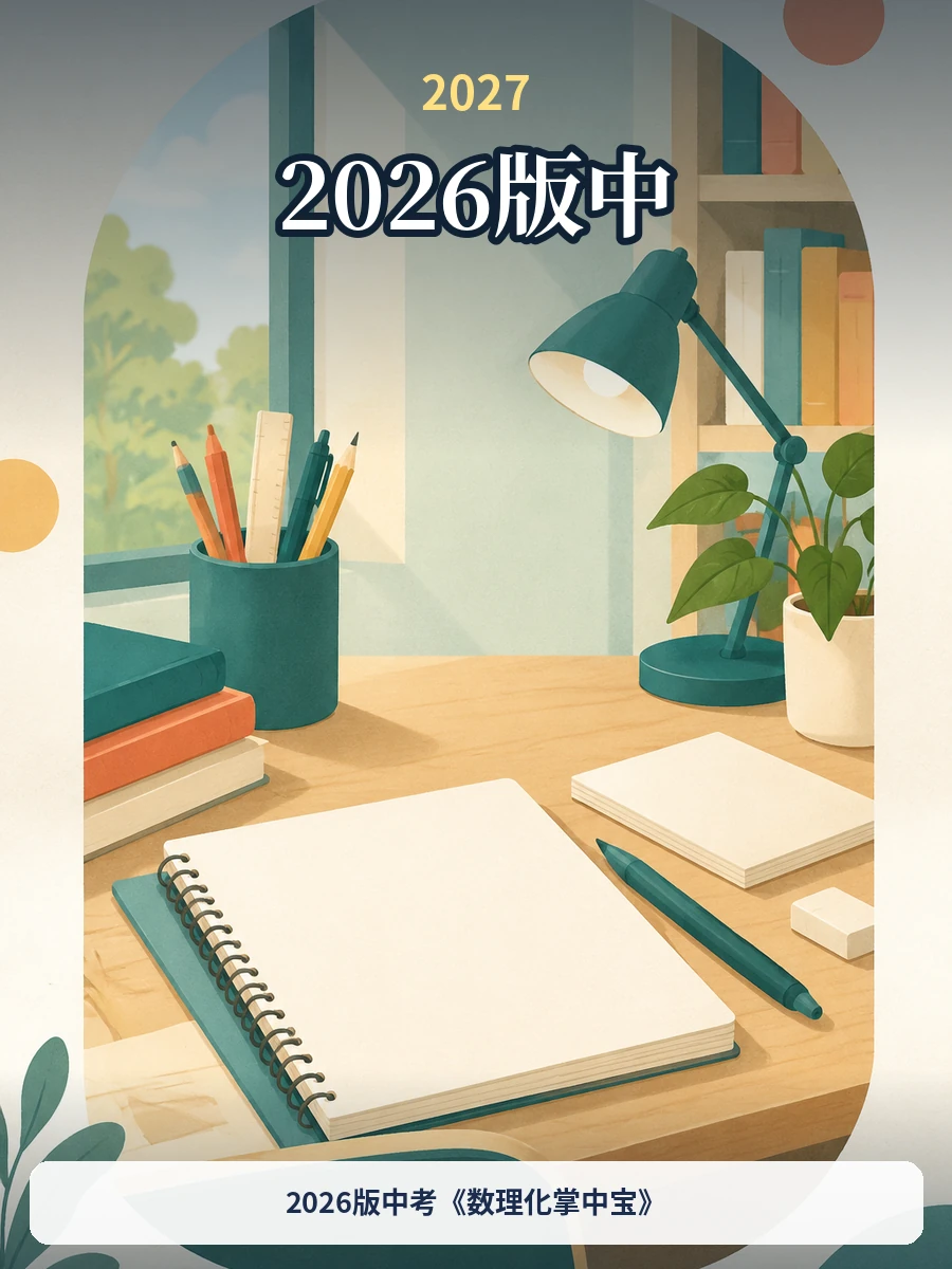 2026版中考《数理化掌中宝》示意封面