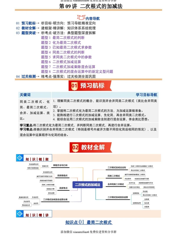 2026《初中数学•暑假自学预习》9年级(RJ)、8年级(BS)示意封面