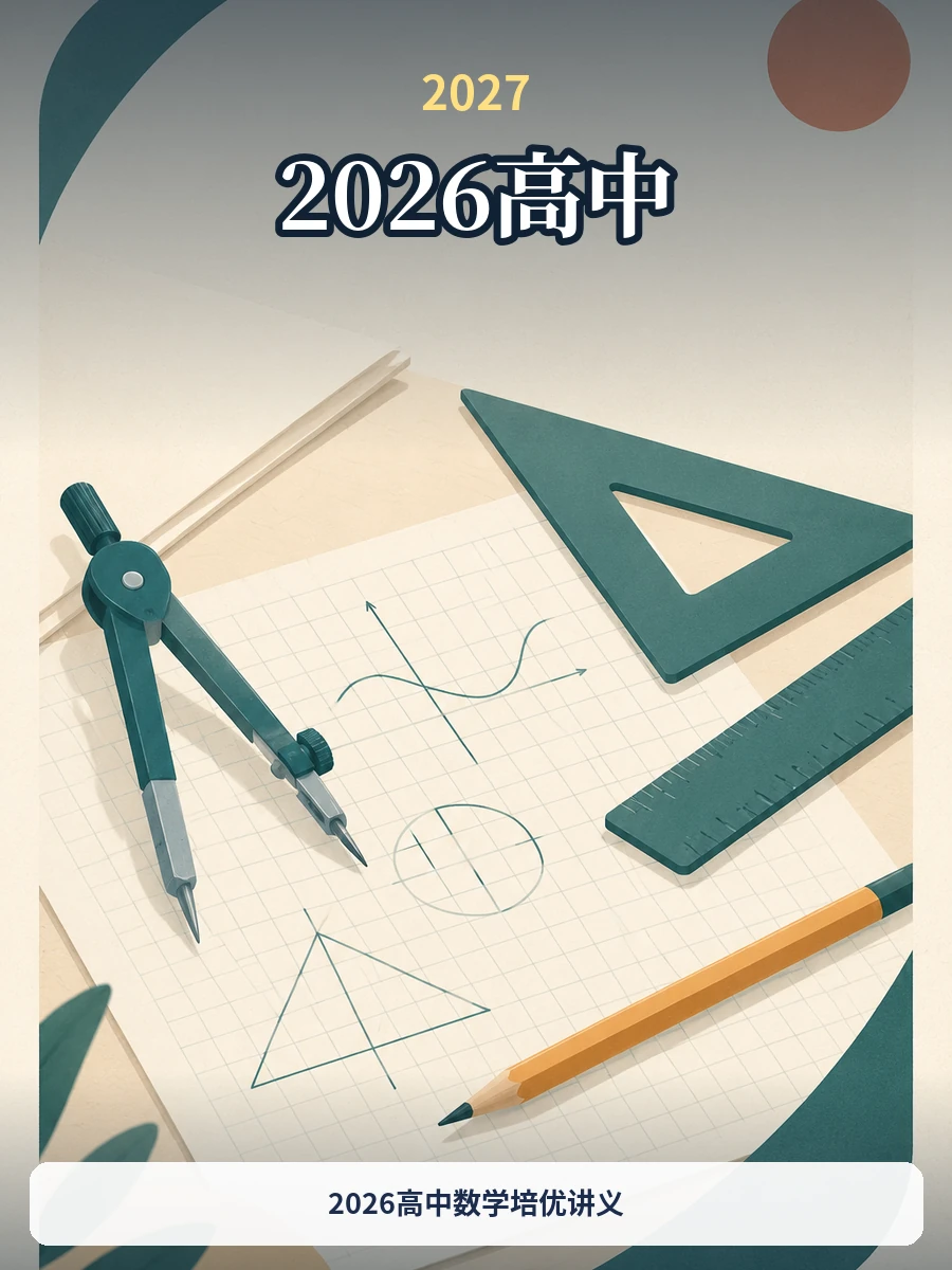 2026高中数学培优讲义示意封面