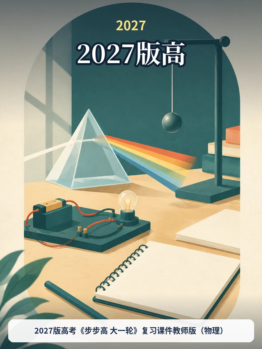2027版高考《步步高 大一轮》复习课件教师版（物理）示意封面