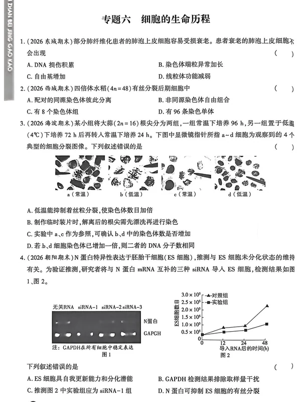 2027版高考《备战高考》夯基版（生物）（北京）示意封面