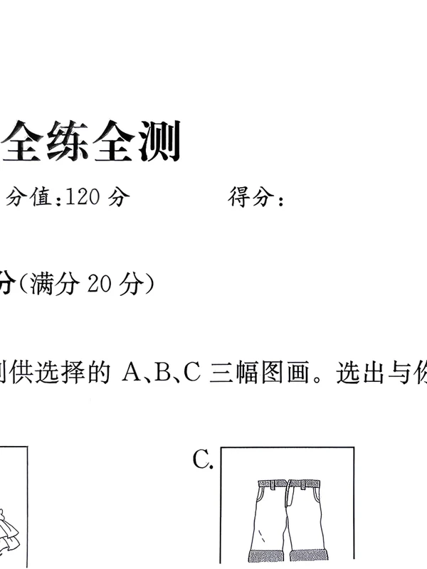2027版初中《同步全练》9年级上册（英语）（外研天津）示意封面