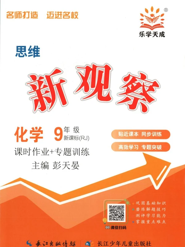 2027《乐学天成•思维新观察》（9年级全一册）（化学）（人教版）示意封面
