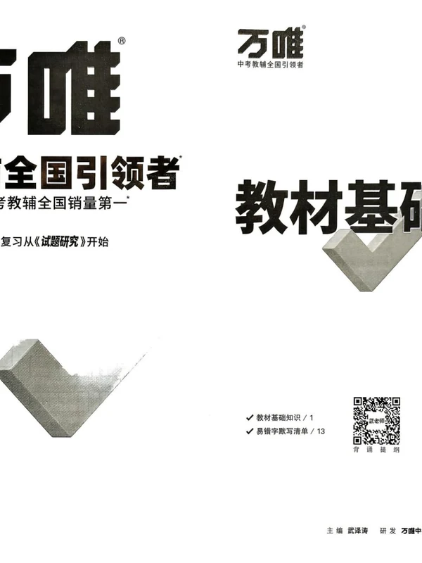 2027《万唯•大小卷》（9年级全一册）（历史）示意封面
