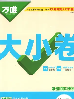 2027《万唯•大小卷》（9年级全一册）（物理）（沪科版）示意封面