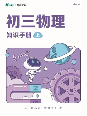 2027《新东方•知识手册》（9年级上）（物理）示意封面