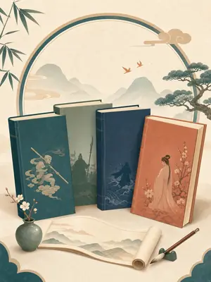 四大名著真题示意封面