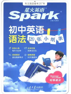 2027《星火英语•初中英语语法120张小纸条》（初中）（英语）示意封面