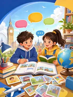 2027《状元成才路•状元大课堂》（5-6年级上）（英语）（外研版）示意封面
