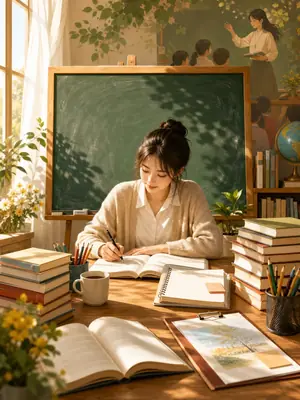 特岗教师示意封面