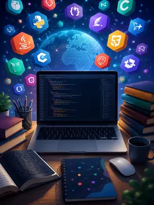 编程语言资料(c. c++. go. java. javascript. python等60多种语言合集)示意封面
