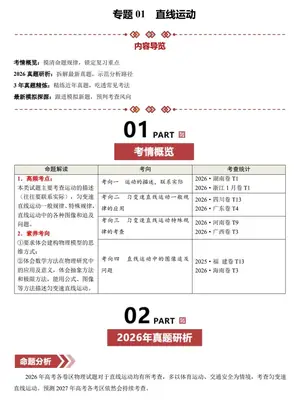 2026【上好课】真题题源解密（高考）（物理）（全国通用）示意封面